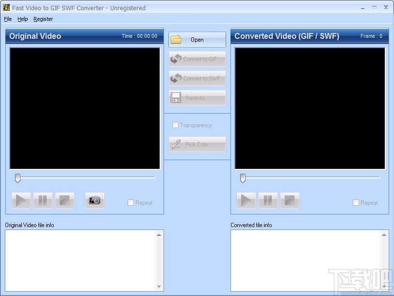 Fast Video to GIF SWF Converter下载,视频转gif/swf软件