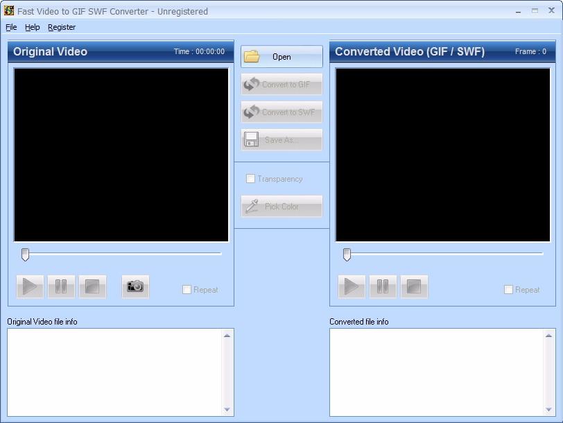 Fast Video to GIF SWF Converter下载,视频转gif/swf软件