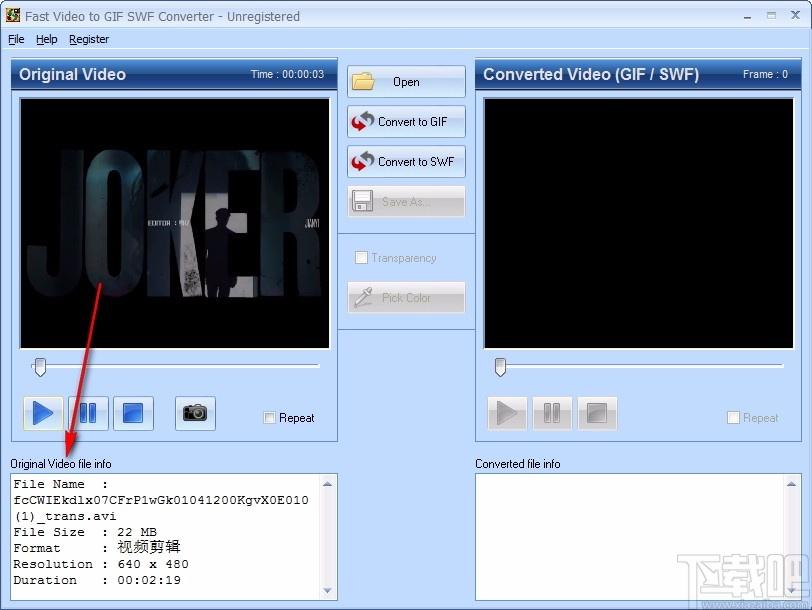 Fast Video to GIF SWF Converter下载,视频转gif/swf软件